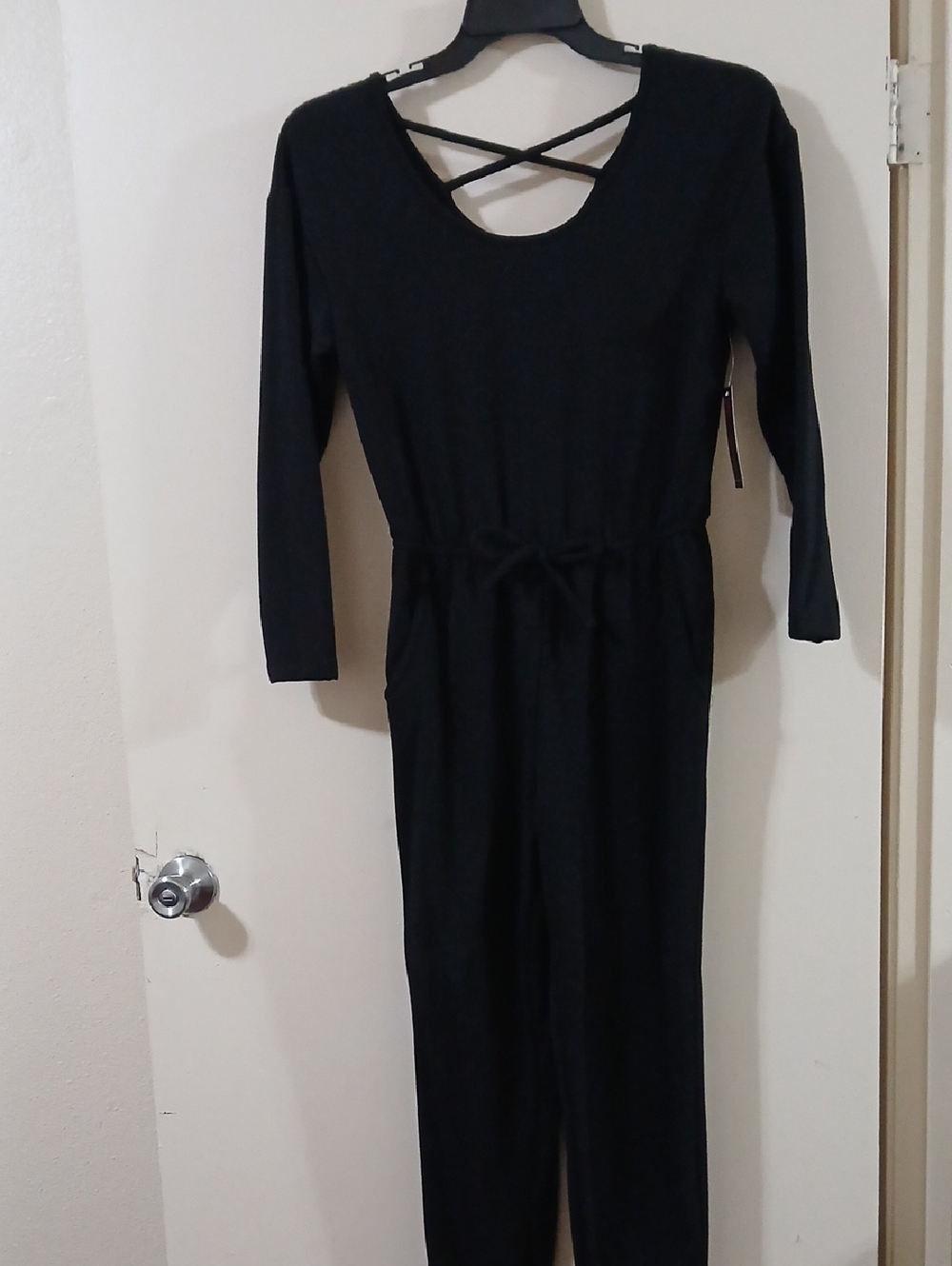 No Boundaries Juniors S Long Sleeve Jumpsuit